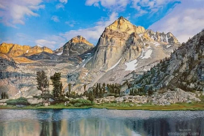 Mountains at morning