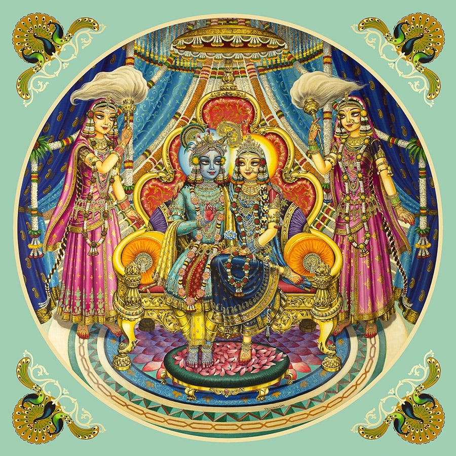 Radha Krishna in Ashtasakhi mandir