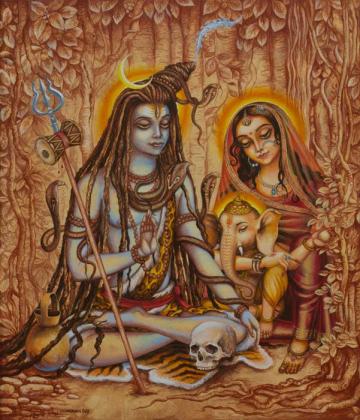 Ganesha Shiva Parvati
