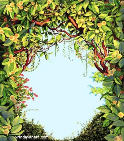 Kadamba kunj backdrop