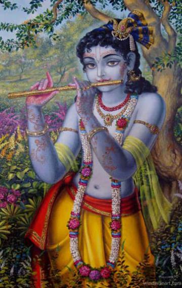 Krishna flute